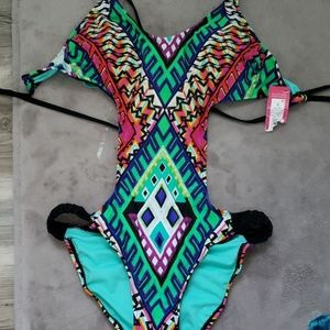 New  One piece swim sexy suit